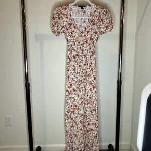 Forever 21 Multicolor Floral Maxi Dress